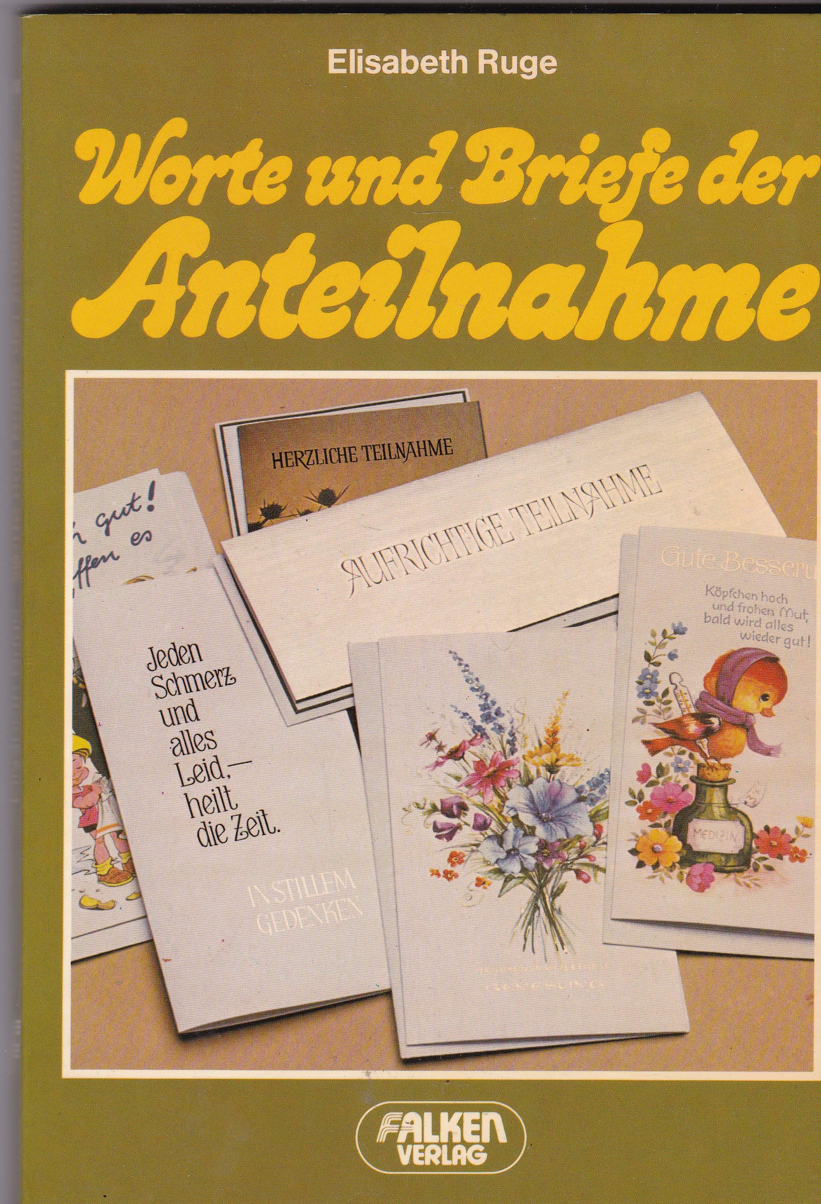 Worte und Briefe der Anteilnahme. Essays & Short Stories