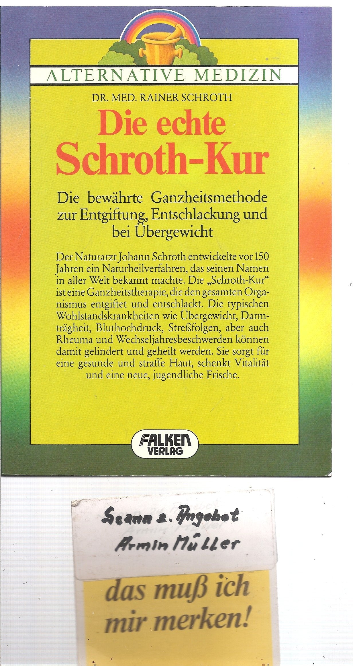 Product Image: Die echte Schroth - Kur