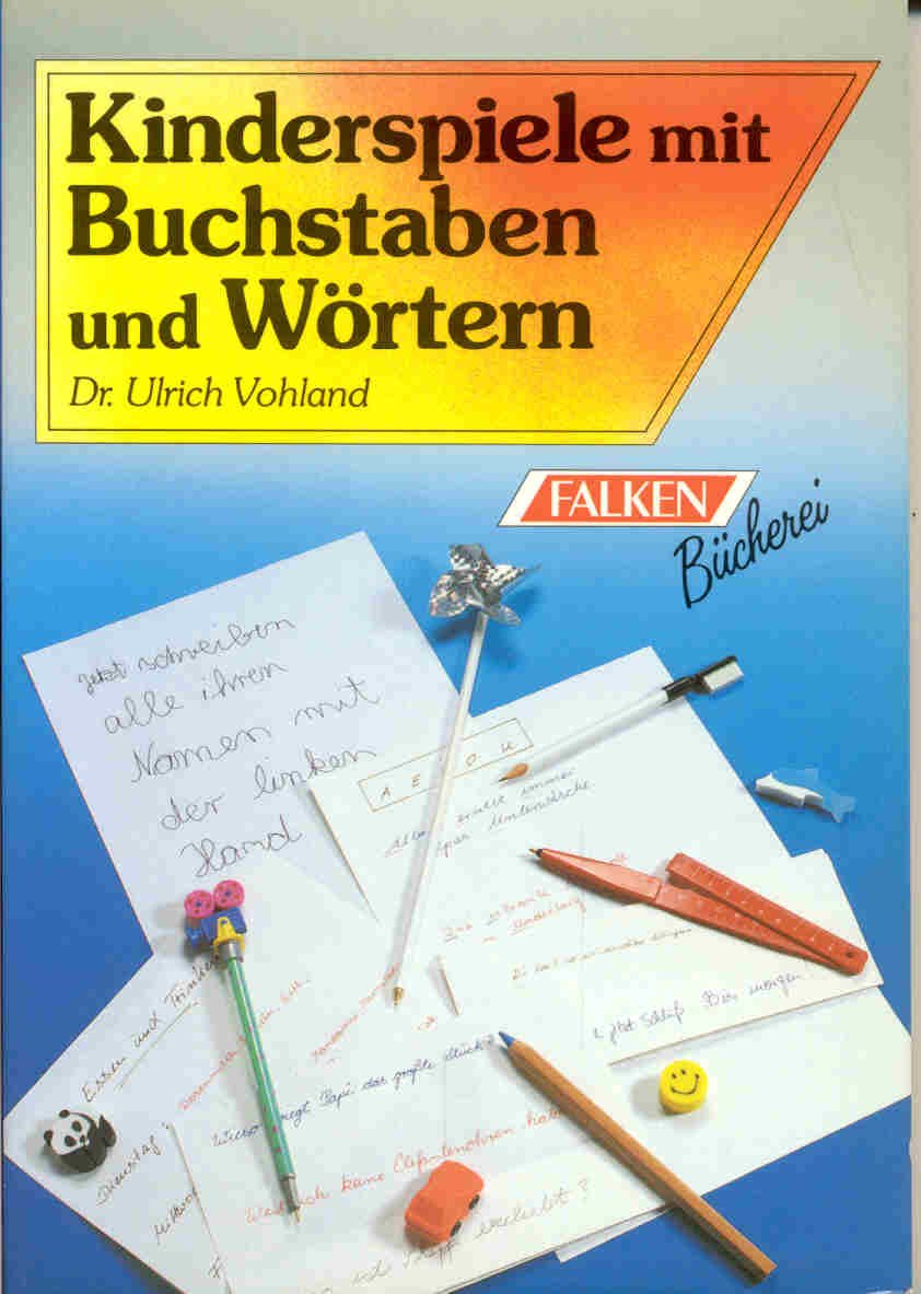 Kinderspiele mit Buchstaben und Wörtern. Books