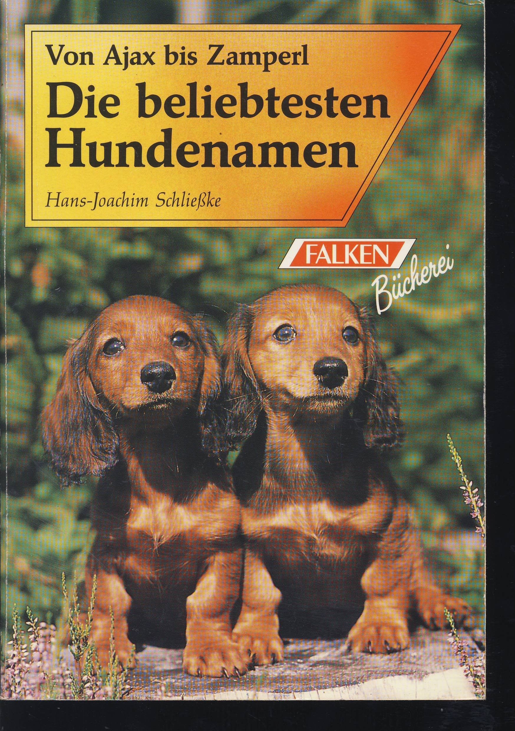 Die beliebtesten Hundenamen: Von Ajax bis Zamperl (Falken Bücher) Natural Sciences