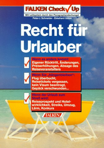 Recht für Urlauber Books