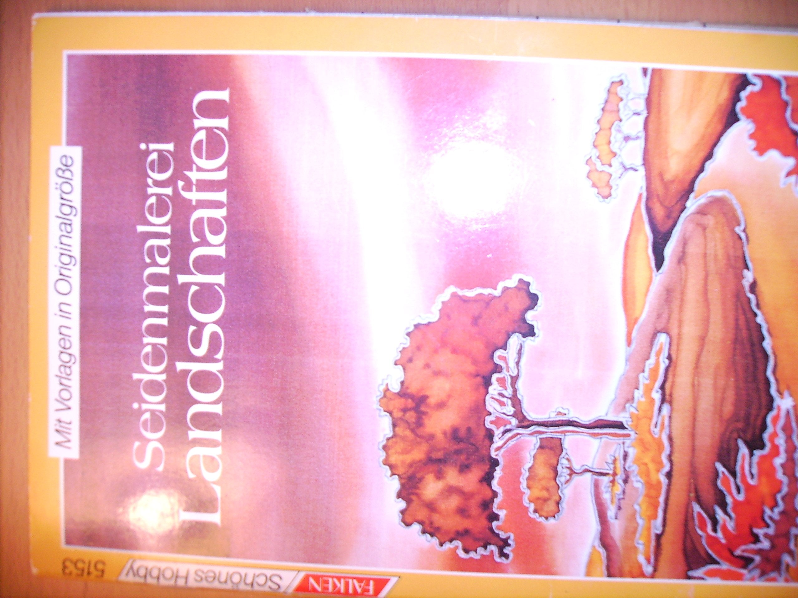 Seidenmalerei Landschaften. ( Schönes Hobby). Hobbies & Crafts