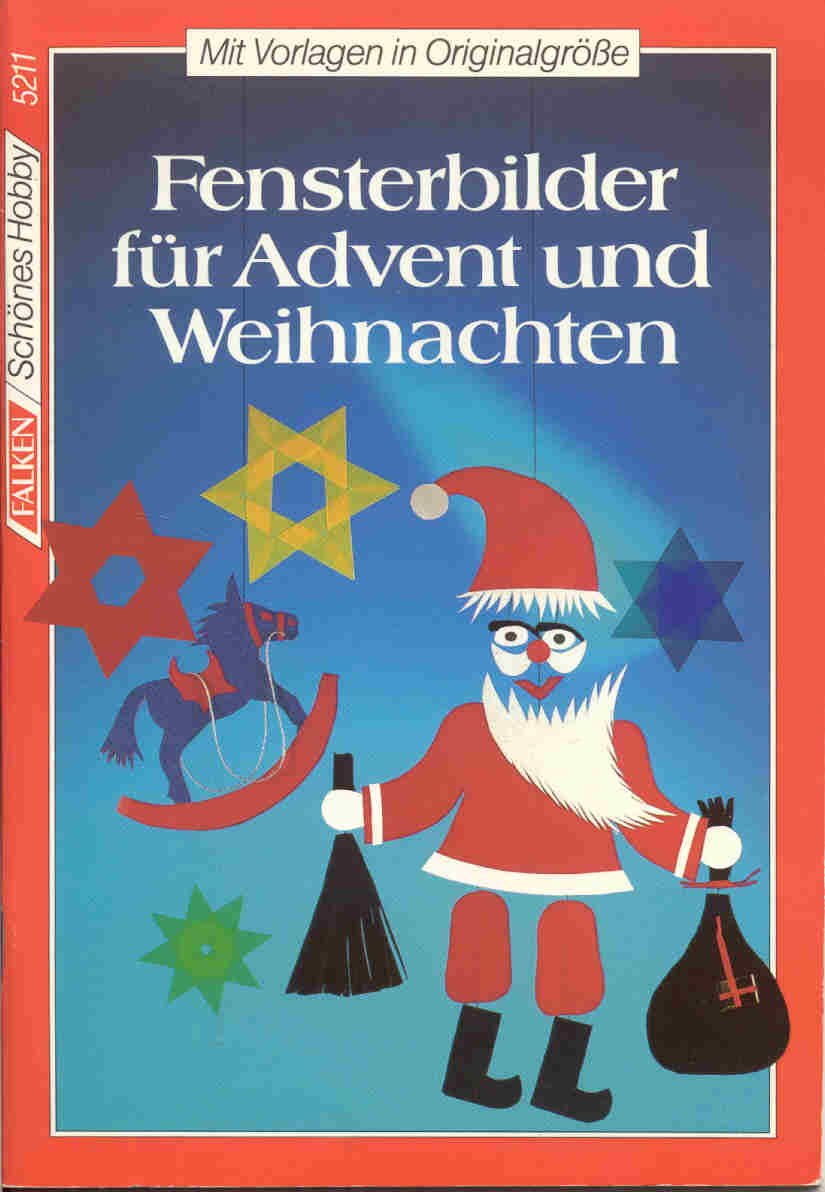 Fensterbilder für Advent und Weihnachten Hobbies & Crafts