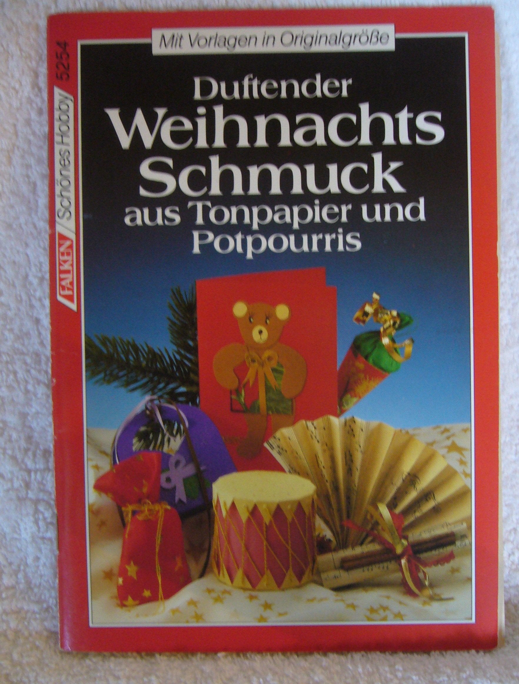 Duftender Weihnachtsschmuck aus Tonpapier und Potpourris Hobbies & Crafts