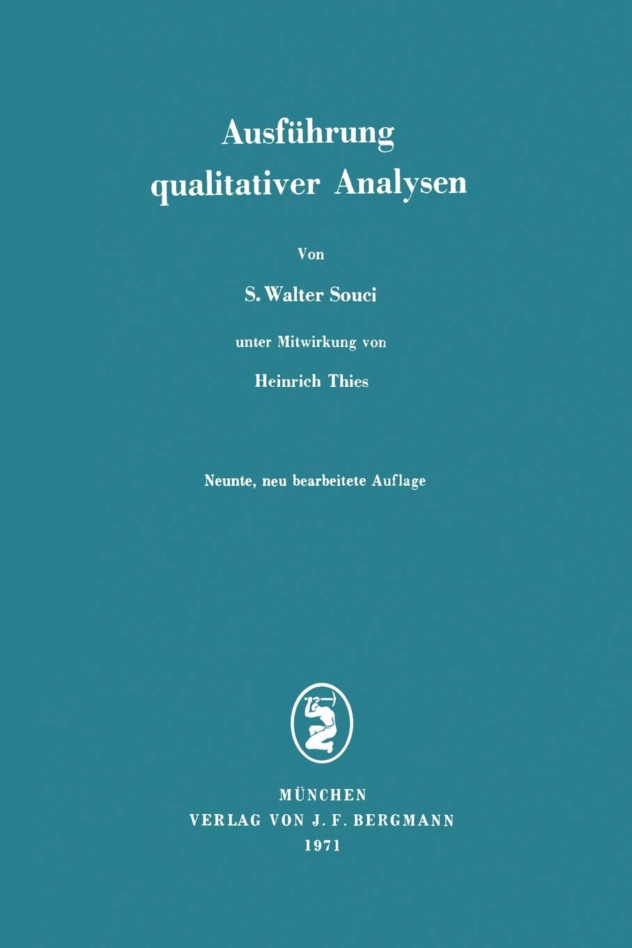 Ausführung qualitativer Analysen Natural Sciences