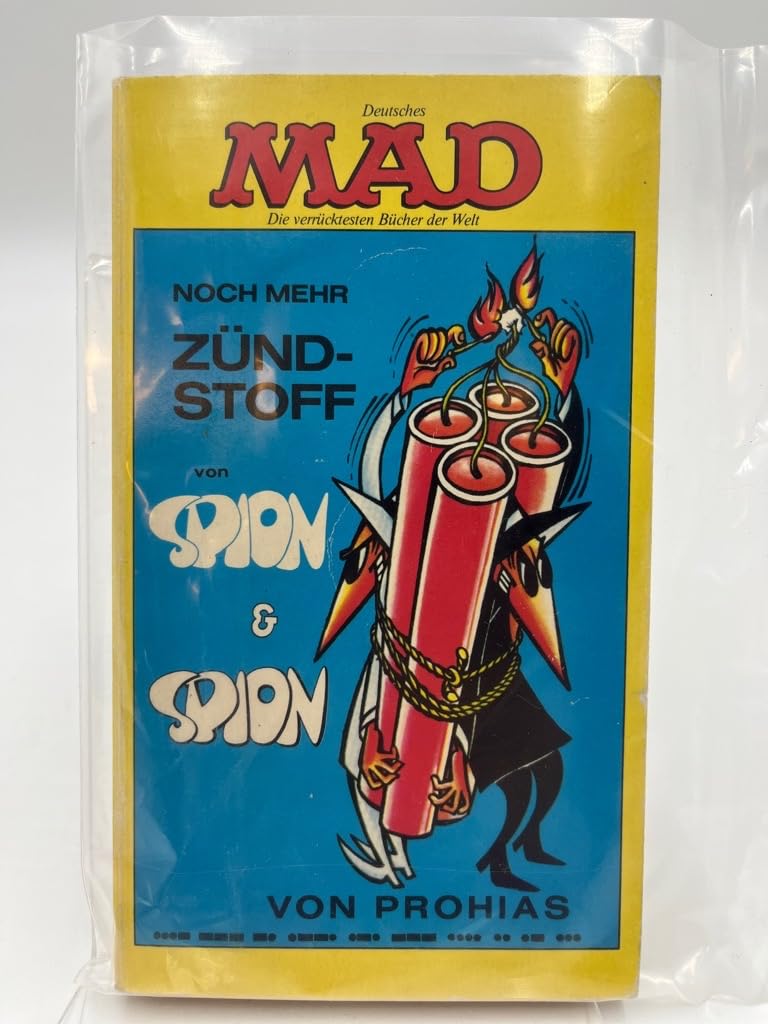 Noch mehr Zündstoff von Spion & Spion (MAD-Taschenbuch Nr. 13) Books