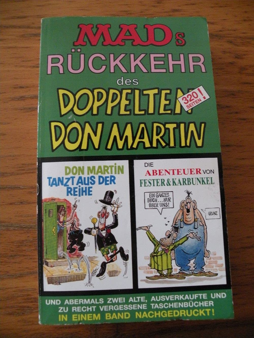 Mads Rückkehr des doppelten Don Martin Books