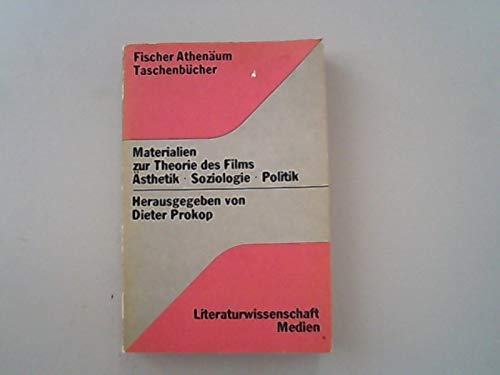 Materialien zur Theorie des Films : Ästhetik, Soziologie, Politik. Film, Art & Culture