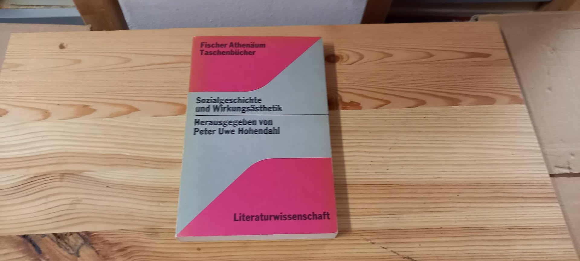 Sozialgeschichte und Wirkungsästhetik Books