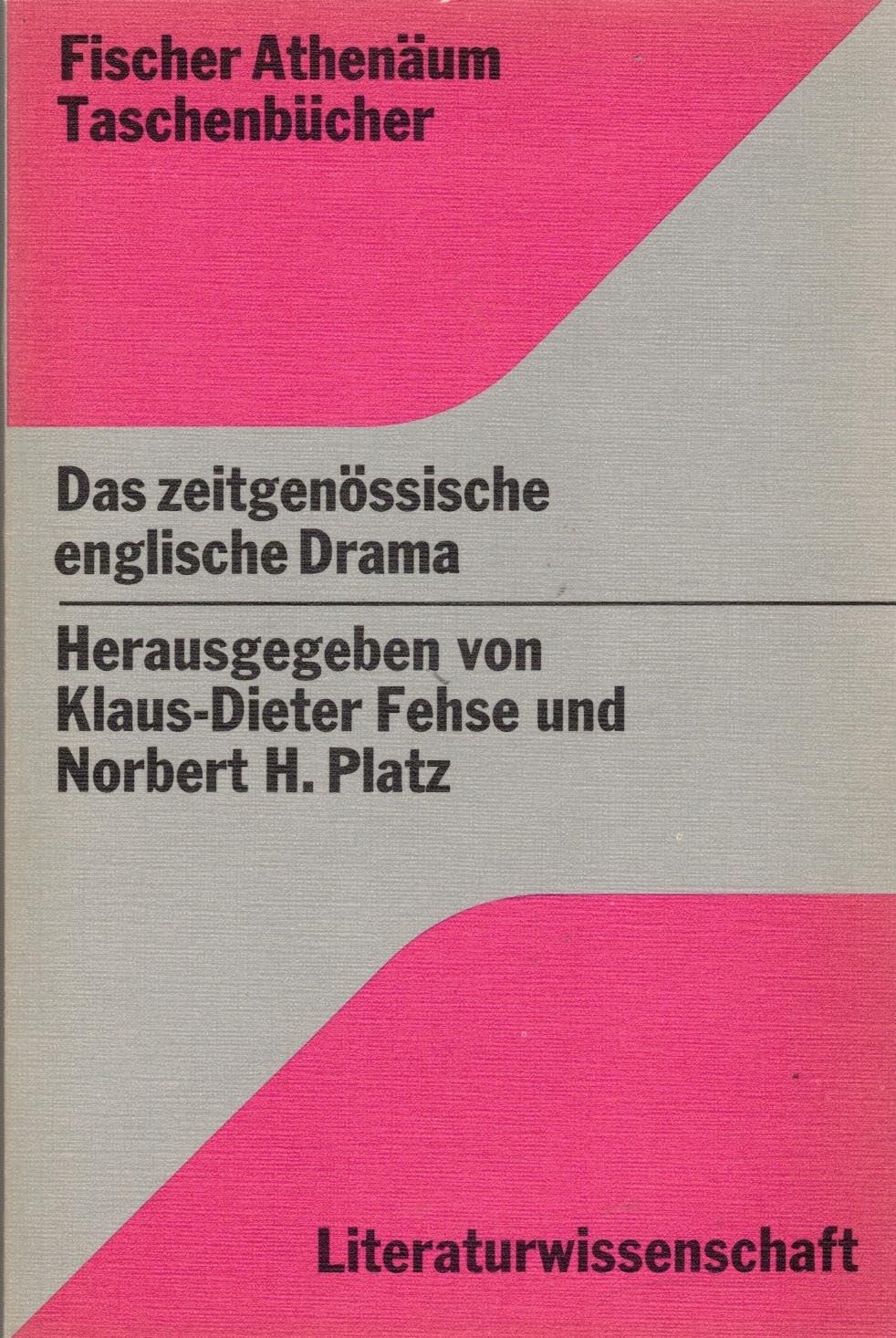 Das zeitgenössische englische Drama. Einführung, Interpretation, Dokumentation. Books
