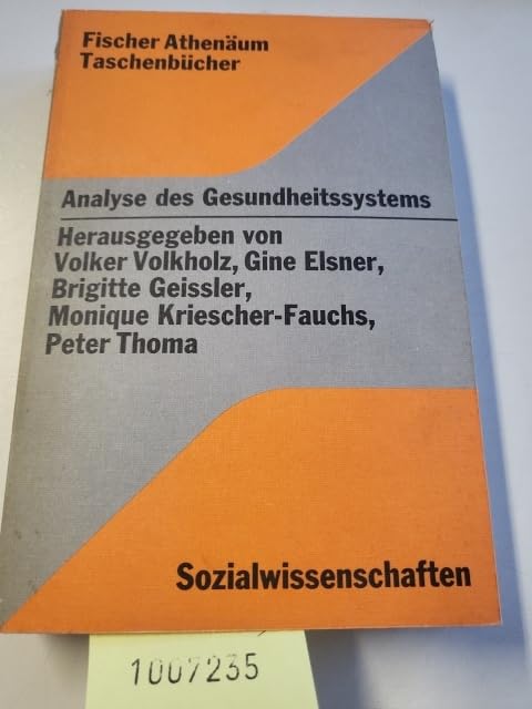 Product Image: Analyse des Gesundheitssystems