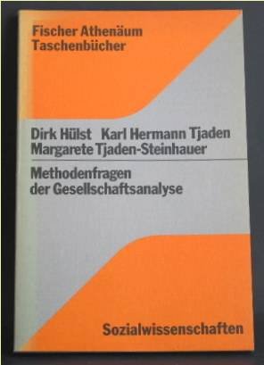 Methodenfragen der Gesellschaftsanalyse Books