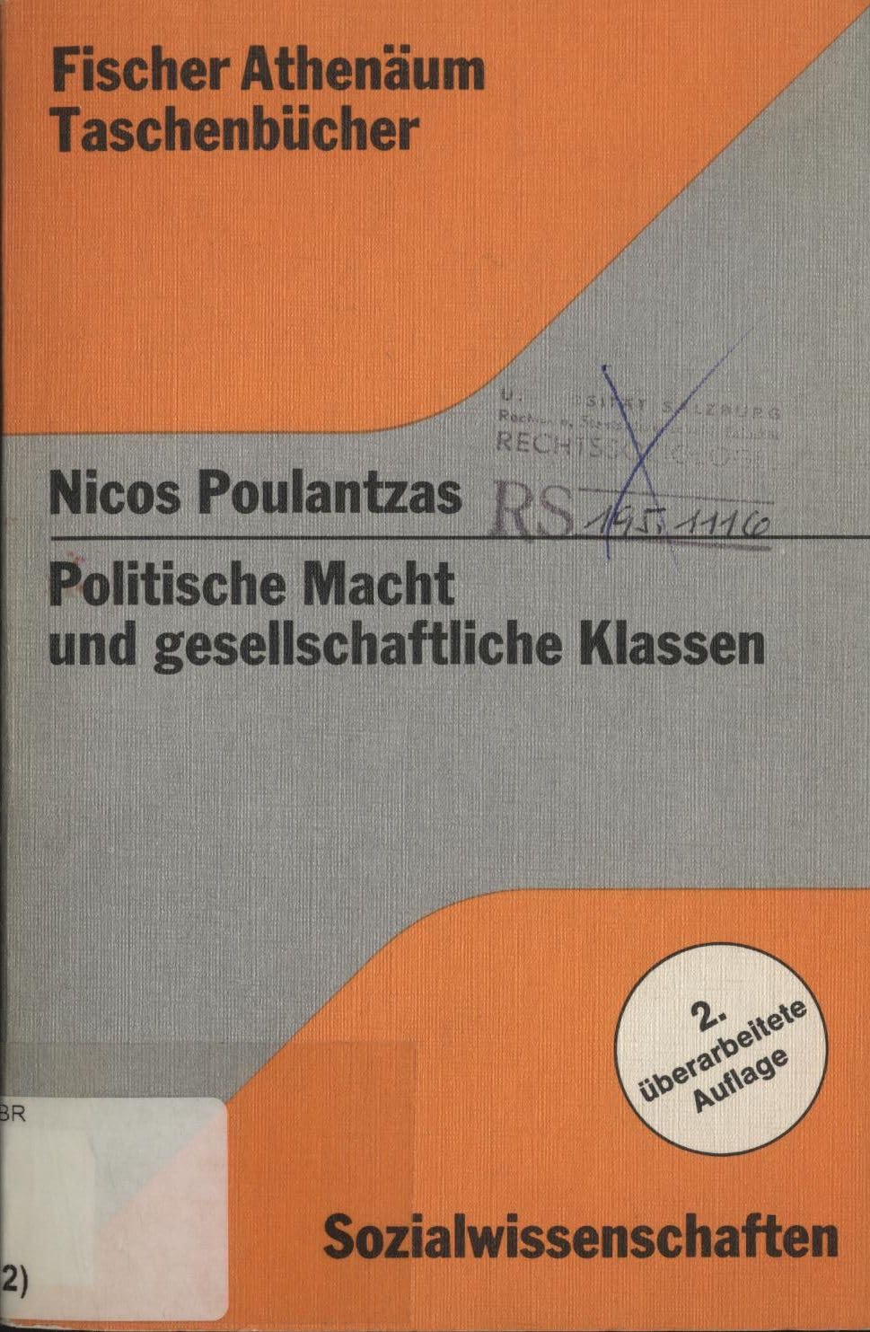 Politische Macht und gesellschaftliche Klassen Books