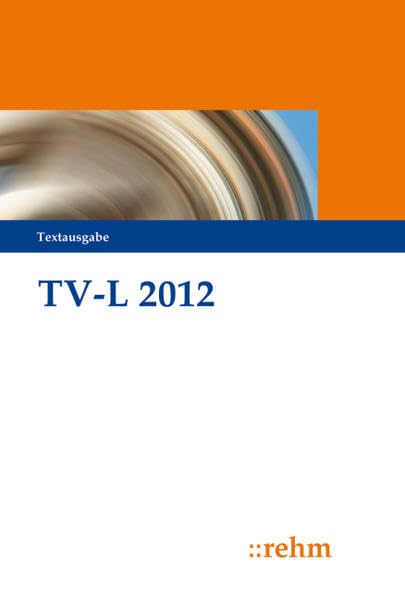 TV-L 2012: Textausgabe Law Books
