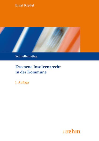 Das neue Insolvenzrecht in der Kommune Law