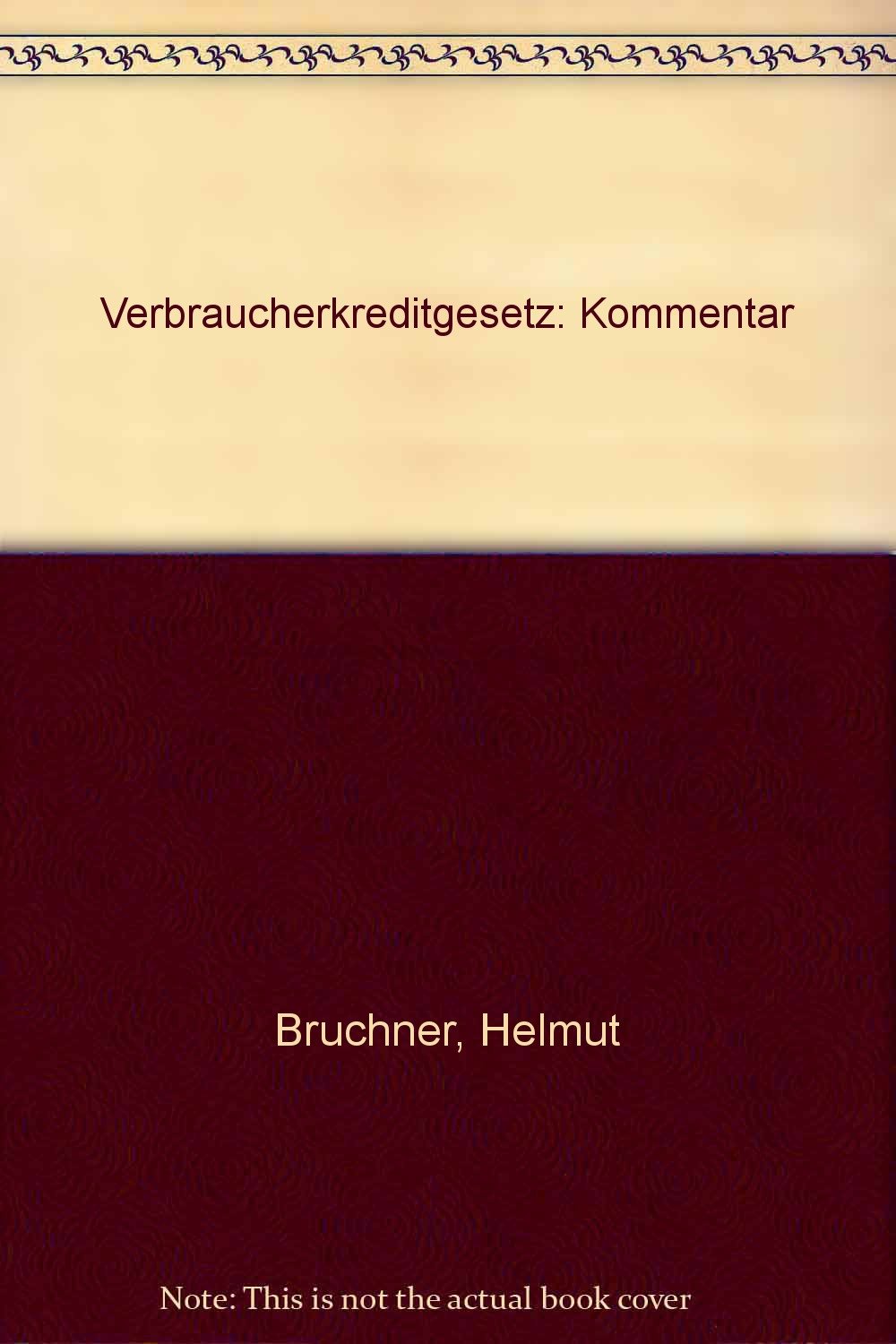 Verbraucherkreditgesetz Books