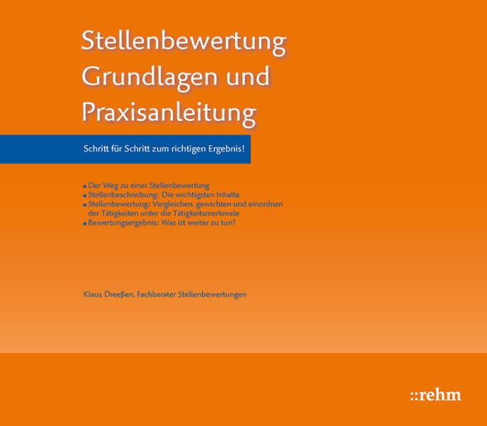 Stellenbewertung: Grundlagen und Praxisanleitung Law