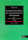 Konzeptionshandbuch der steuerorientierten Kapitalanlage, Bd.1, Immobilienanlagen, Baumodelle Business, Finance & Career