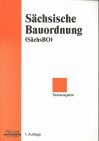 Product Image: Sächsische Bauordnung (SächsBO): Textausgabe