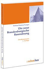 Die neue Brandenburgische Bauordnung: Handkommentar Books