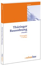 Product Image: Thüringer Bauordnung: Textausgabe