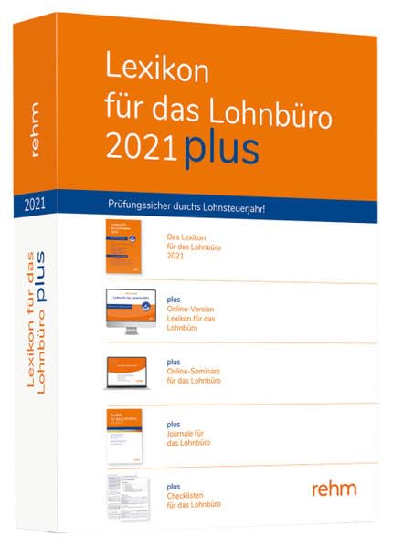 Lexikon für das Lohnbüro 2021 plus Law