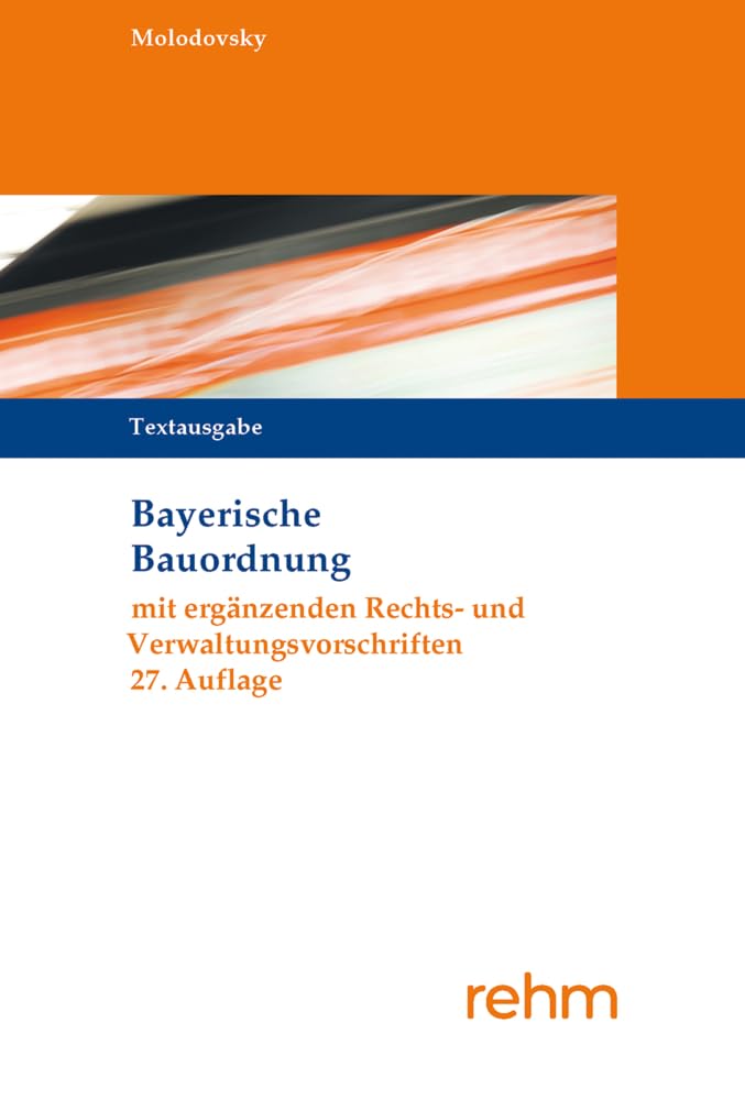 Bayerische Bauordnung Textausgabe book