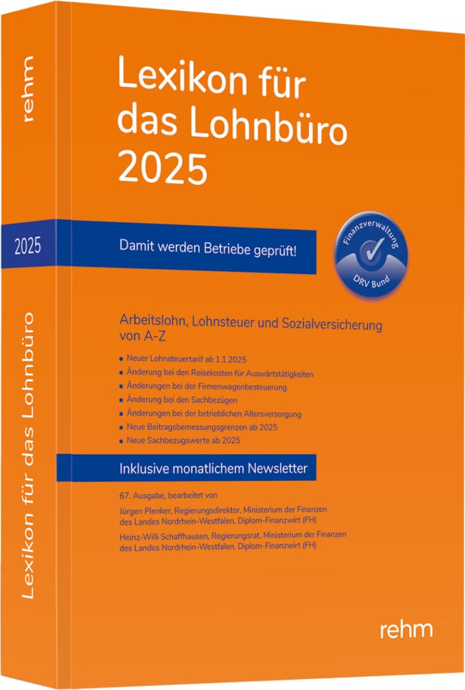 Lexikon für das Lohnbüro 2025 Law