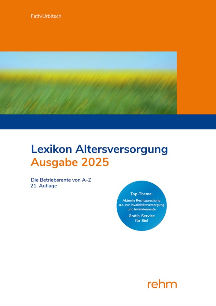Product Image: Lexikon Altersversorgung 2025