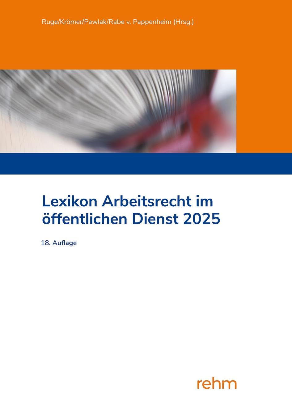 Lexikon Arbeitsrecht im öffentlichen Dienst 2025 Law