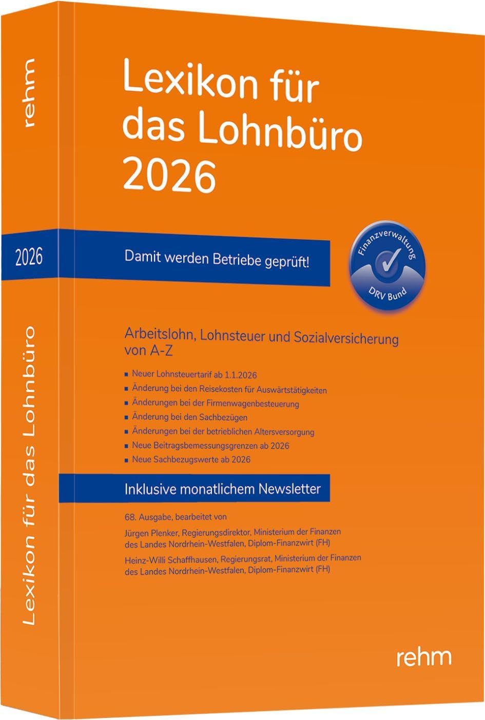 Lexikon für das Lohnbüro 2026 Law