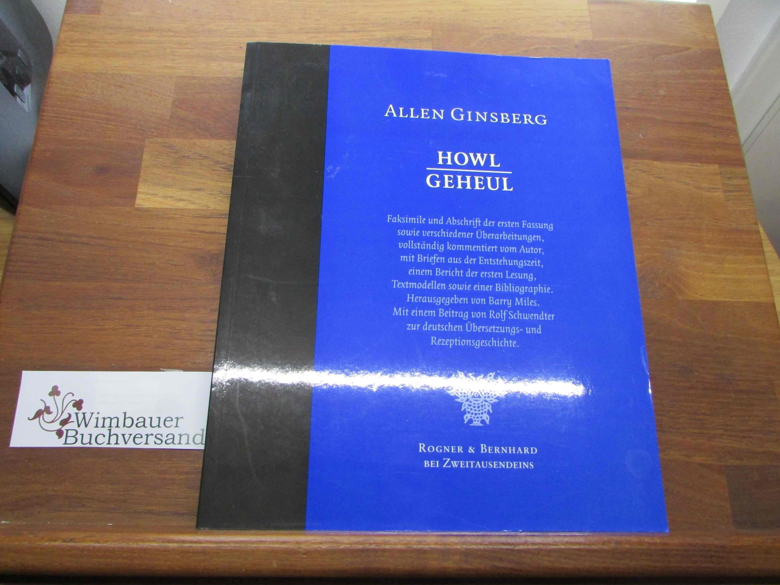 Howl / Geheul Social Sciences Books