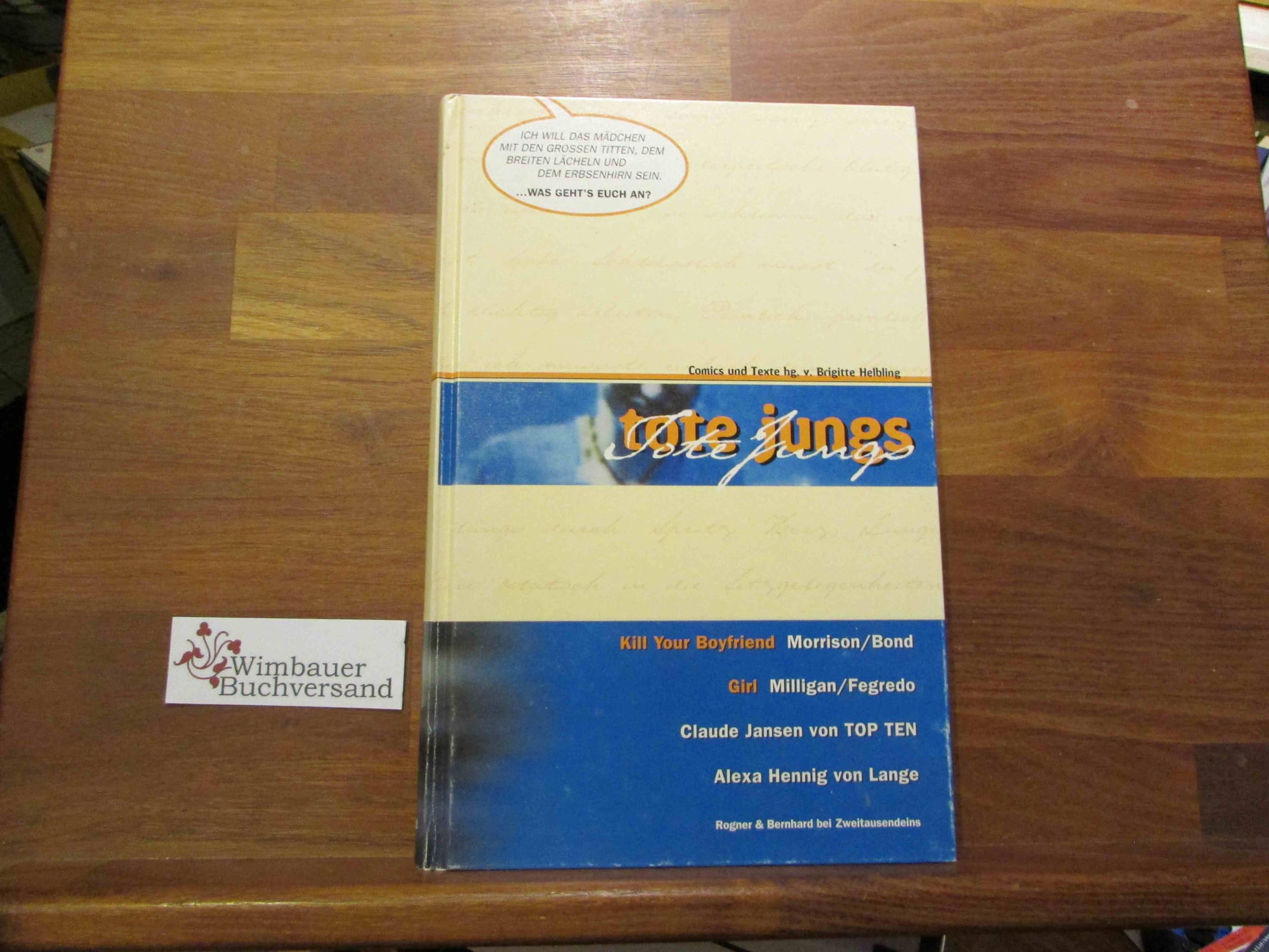 Tote Jungs: Comics und Texte Books