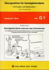Übungsreihen für Geistigbehinderte, H.1, Geistigbehinderte erlernen das Schwimmen Study Guides