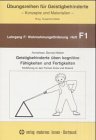 Übungsreihen für Geistigbehinderte, H.1, Geistigbehinderte üben kognitive Fähigkeiten und Fertigkeiten - Dank, Susanne book