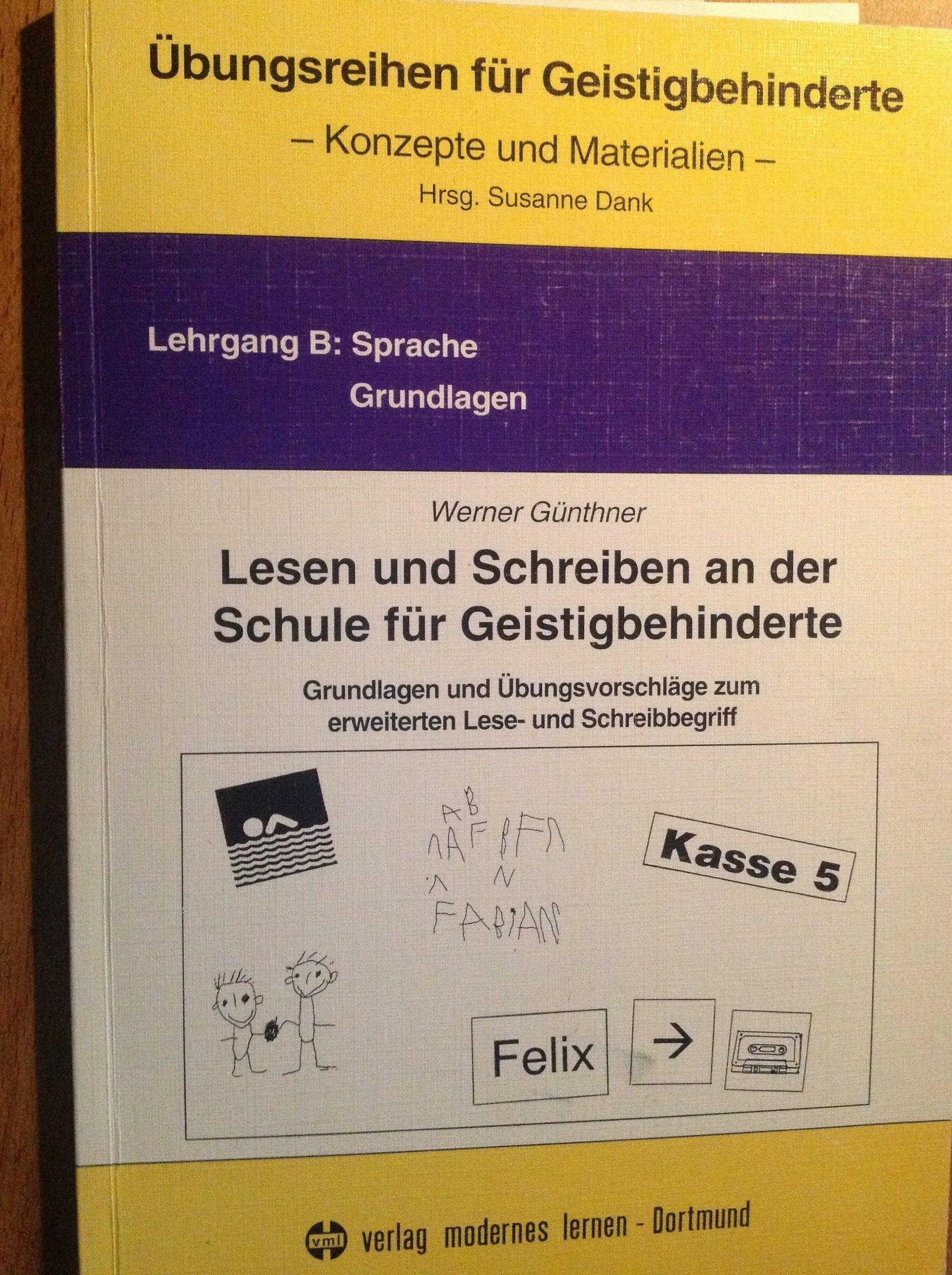 Übungsreihen für Geistigbehinderte, Lesen und Schreiben an der Schule für Geistigbehinderte Education & Training