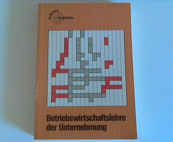 Betriebswirtschaftslehre der Unternehmung. Books
