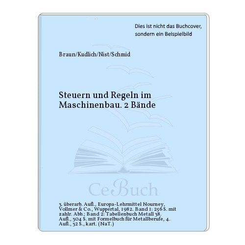 Steuern und Regeln im Maschinenbau. 2 Bände. Books