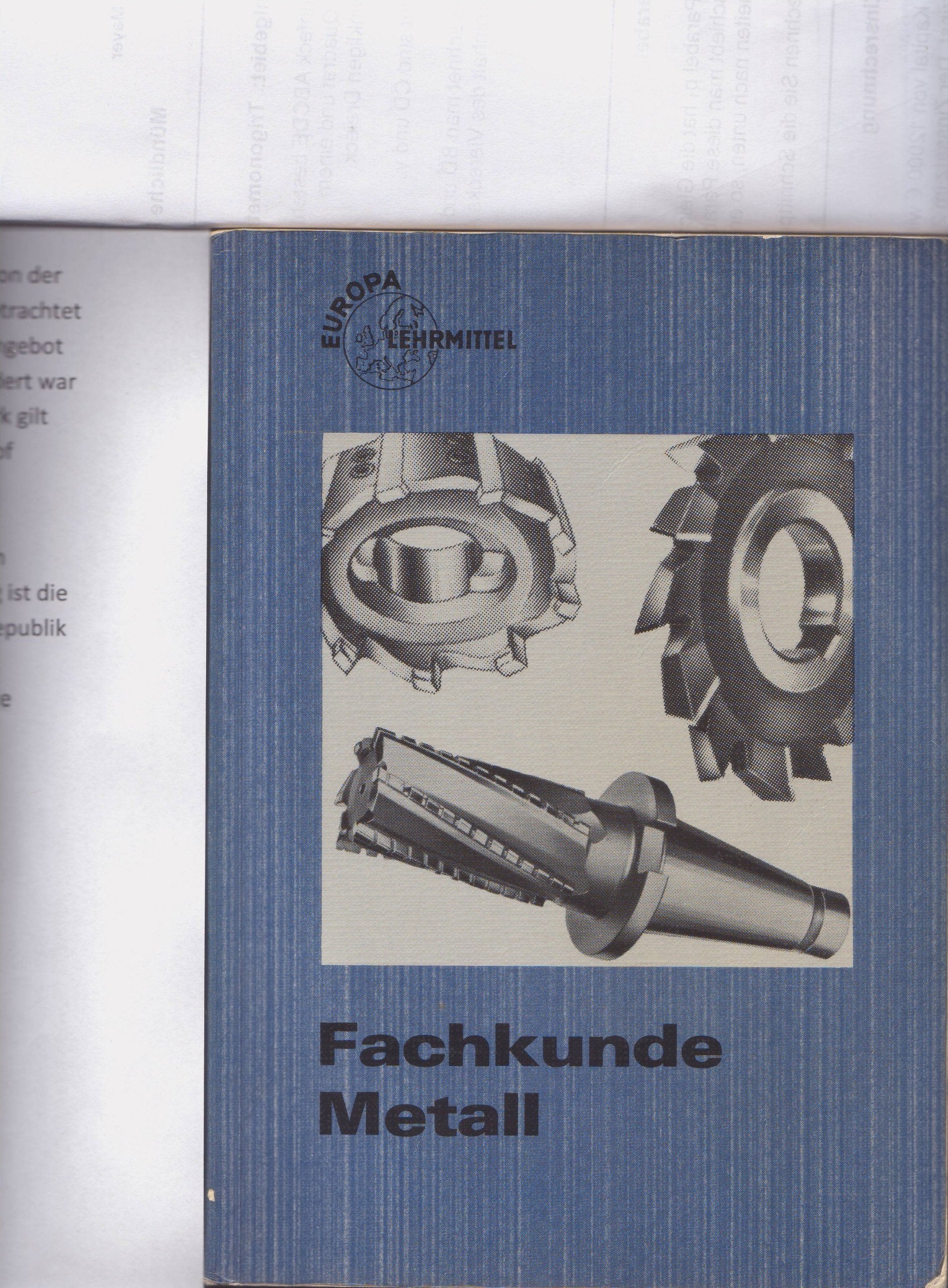Fachkunde Metall (Europa-Fachbuchreihe für Metallberufe) Books