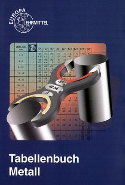 Tabellenbuch Metall ohne Formelsammlung (Europa-Fachbuchreihe für metallverarbeitende Berufe) Business & Technology