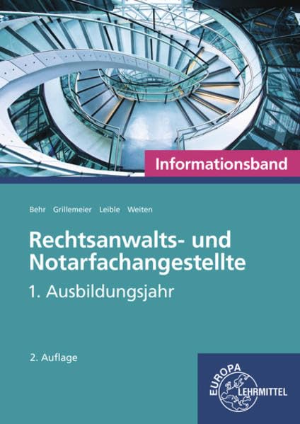 Rechtsanwalts- und Notarfachangestellte, Informationsband Law