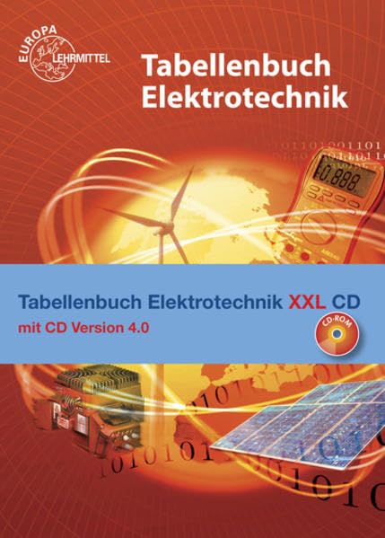 Tabellenbuch Elektrotechnik XXL: Buch und CD Tabellenbuch Elektrotechnik 4.0 Study Guides