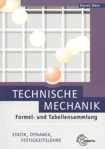 Technische Mechanik Formeln General education