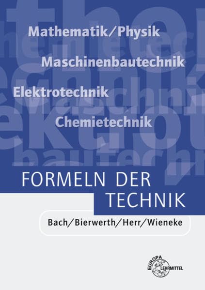 Formeln der Technik General education