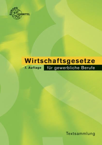 Wirtschaftsgesetze für gewerbliche Berufe Business, Finance & Career