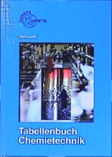 Tabellenbuch Chemietechnik Study Guides