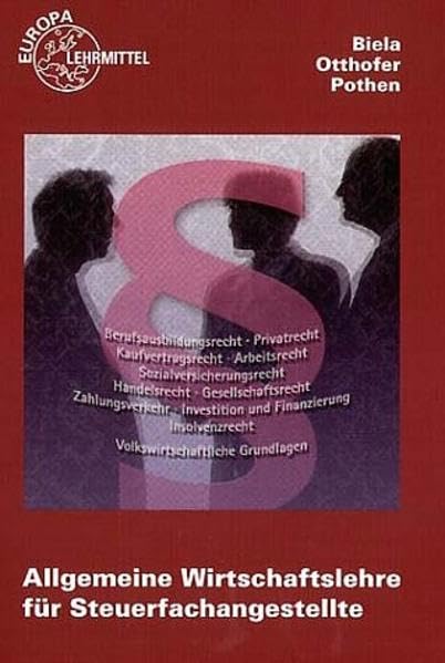 Allgemeine Wirtschaftslehre für Steuerfachangestellte Study Guides