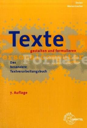 Texte gestalten und formulieren Business, Finance & Career