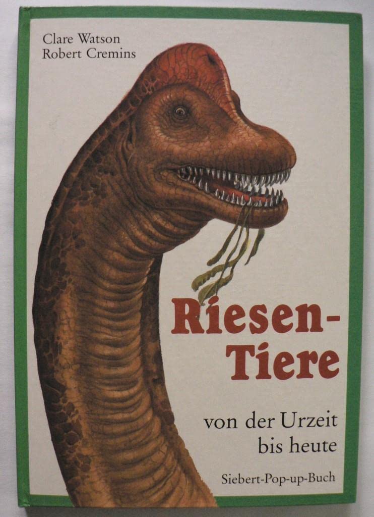Riesen- Tiere von der Urzeit bis heute. Pop-up- Buch Books