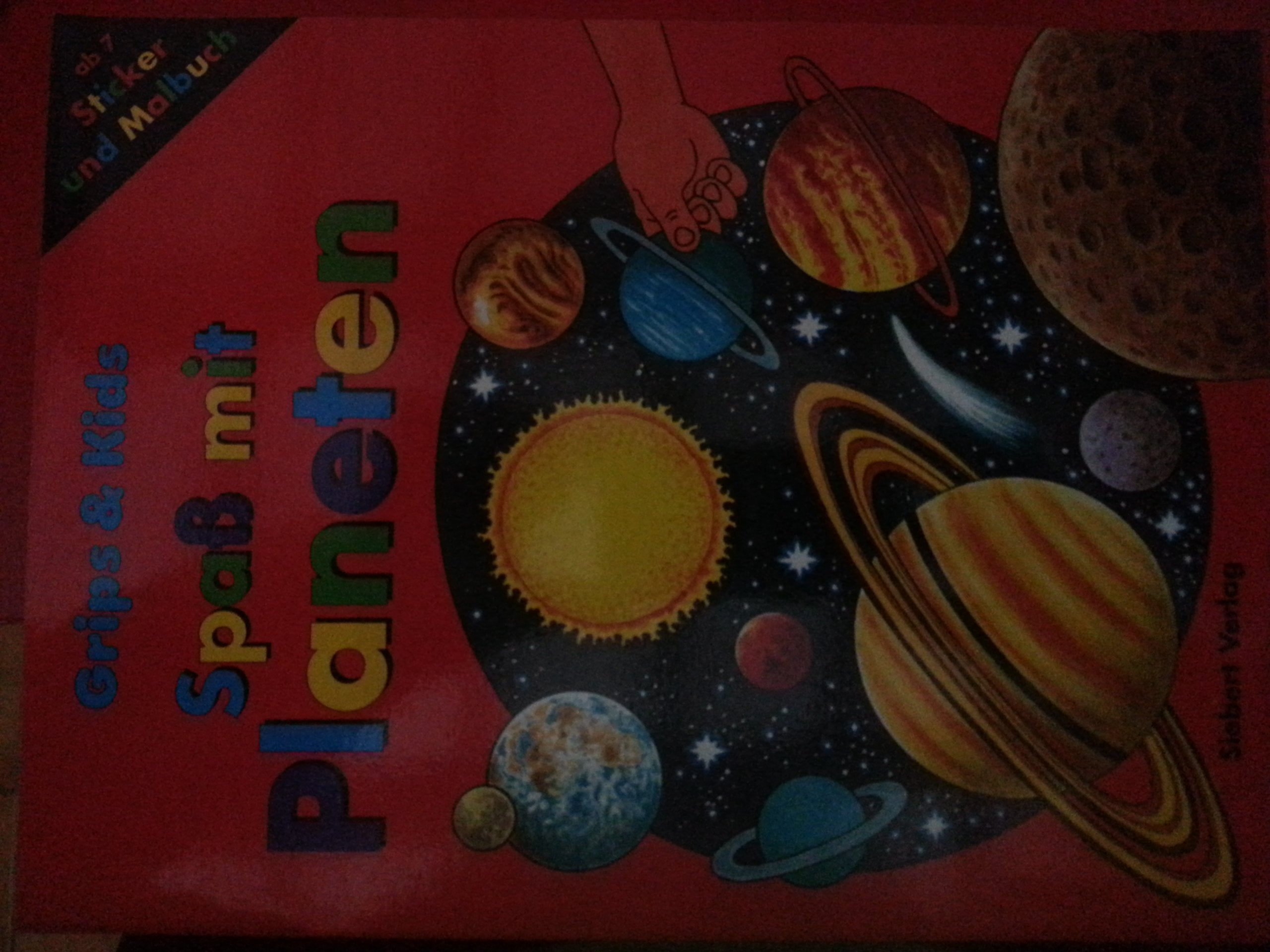 Grips und Kids. Spaß mit Planeten. Sticker und Malbuch. ( Ab 7 J.). Books